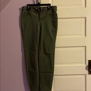 A green aeropostale Jean